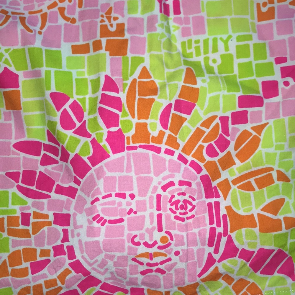 💎RARE Vintage Lilly Pulitzer Mosaic Sun Skirt